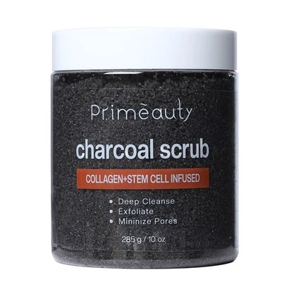 Exfoliant corporal exfoliant amb carbó